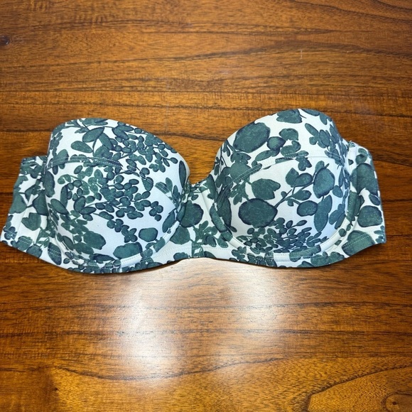 Tory Burch Issy Underwire Halter Bikini Top SZ. M - Picture 3 of 12